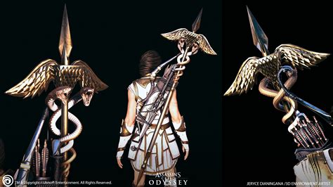 assassins creed odyssey staff of hermes|fate of atlantis forged staff.